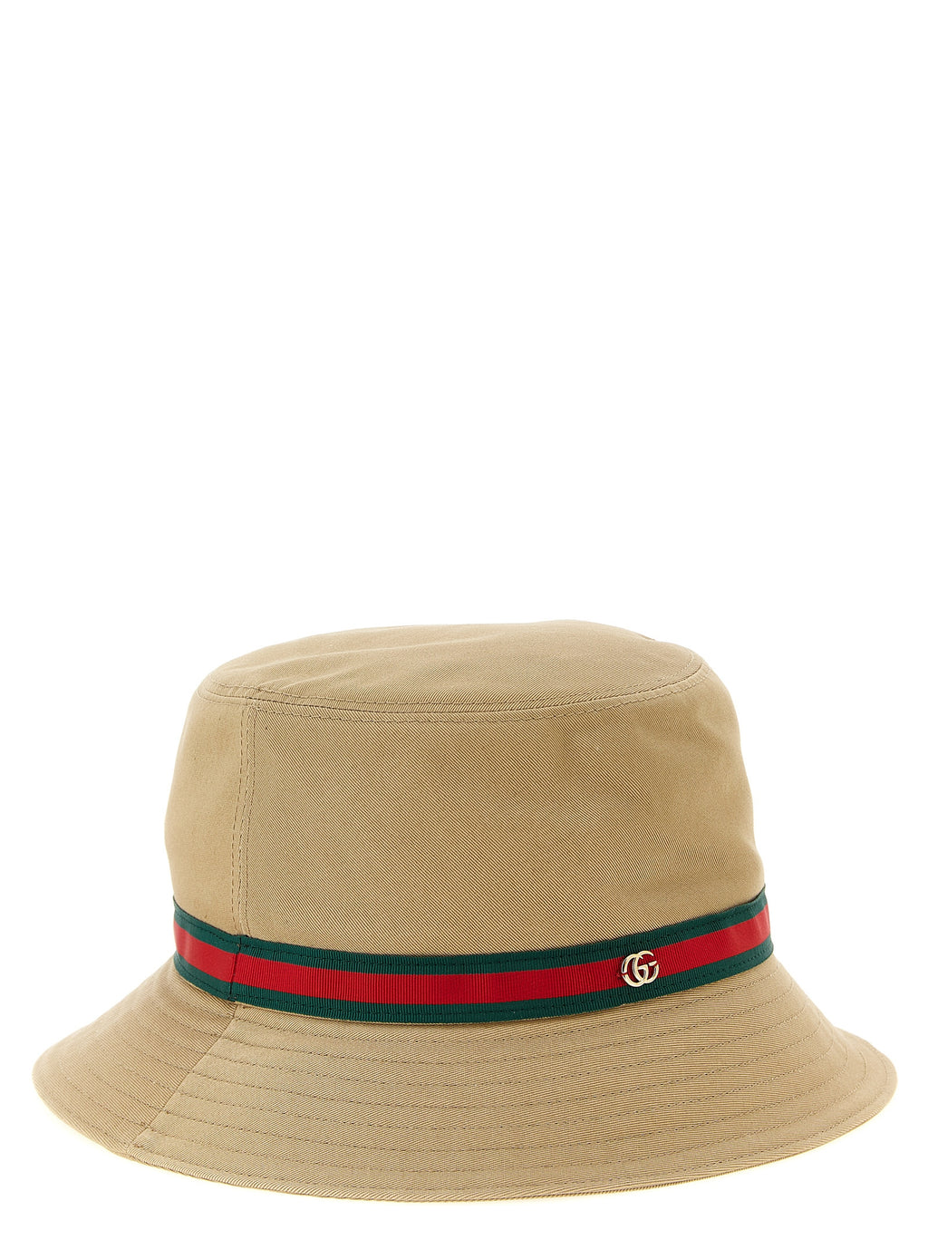 Gucci Beige Cotton Bucket Hat