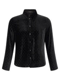 Gucci Black Viscose Blouse
