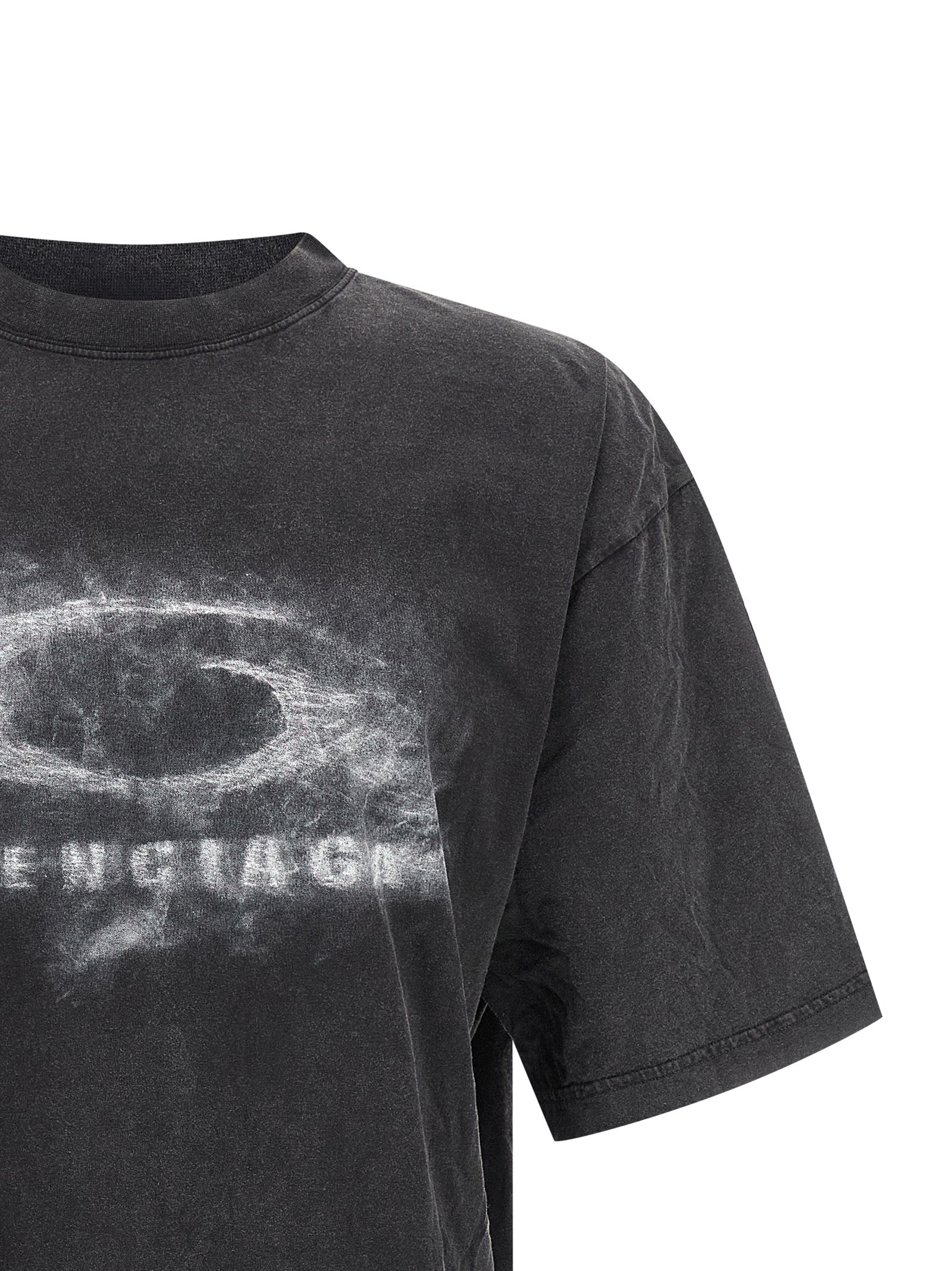Balenciaga Bicolor Cotton T-Shirt