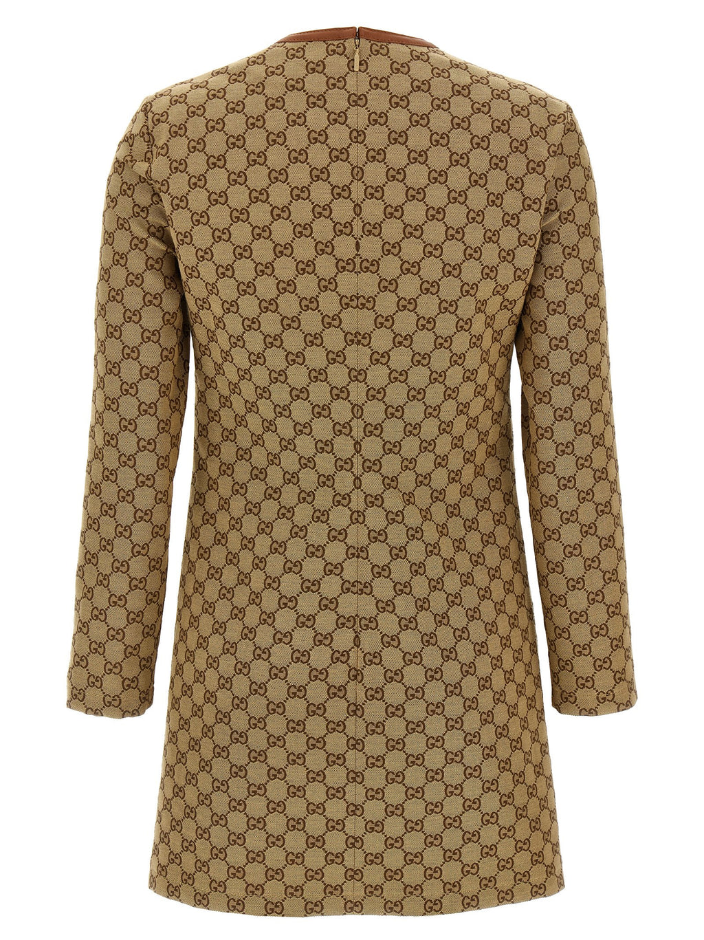 Gucci Beige Cotton Short Dress