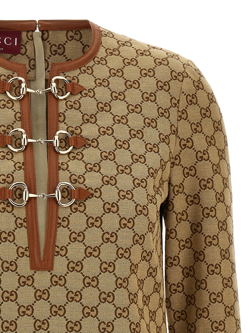 Gucci Beige Cotton Short Dress