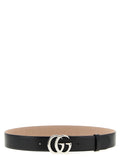 Gucci Black Calfskin Regular Belt