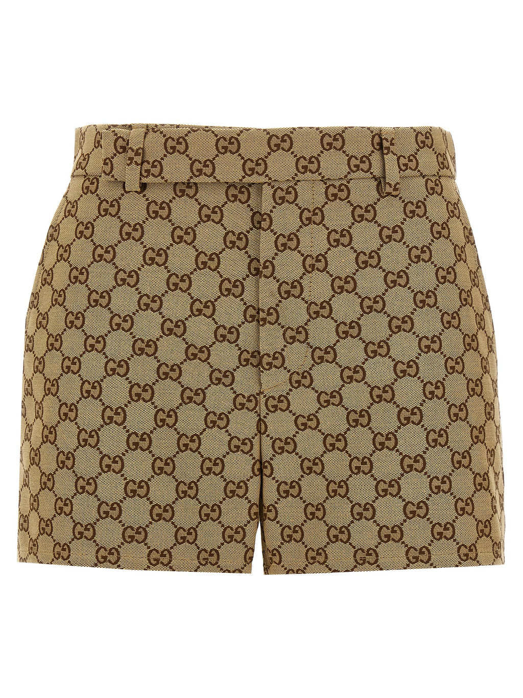 Gucci Beige Cotton Bermuda Shorts