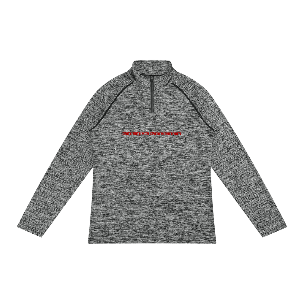 Men's Quarter-Zip Performance Long Sleeve T-Shirt