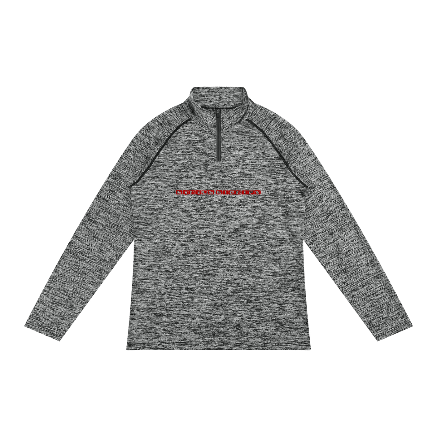 Men's Quarter-Zip Performance Long Sleeve T-Shirt